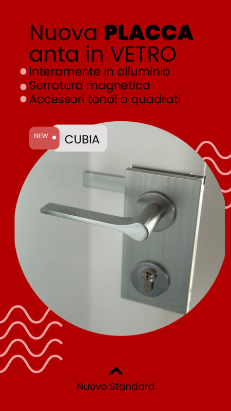 PLACCA VETRO CUBIA TONDEGGIANTE